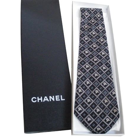 chanel mens ties|chanel accessory.